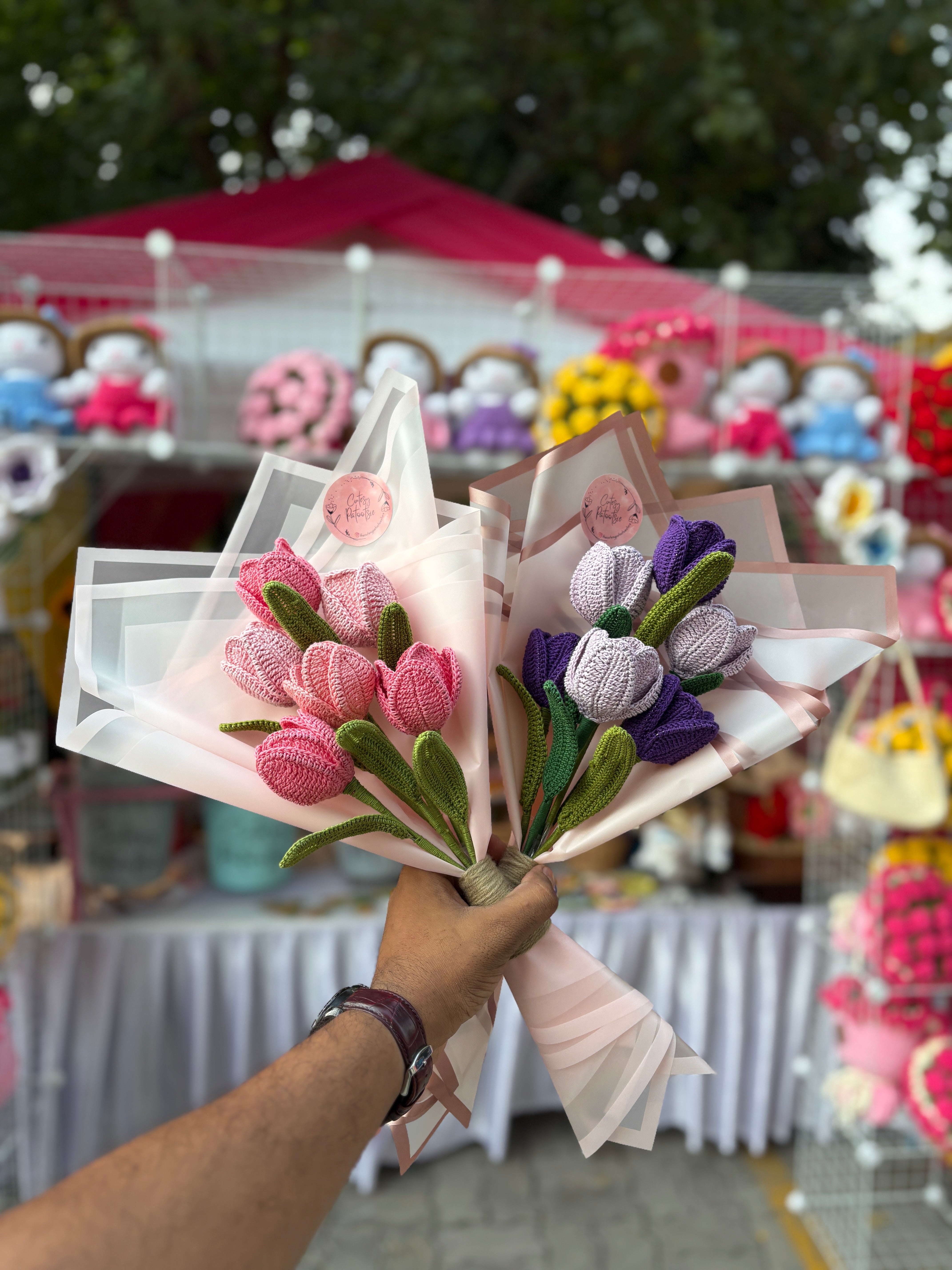 Why Crochet Flower Bouquets Are Better Than Real Flowers | The Cutesy Patootsie Store