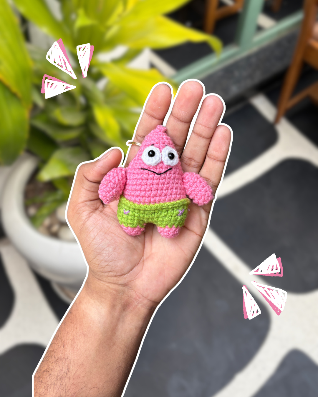 Crochet SpongeBob Patrick Star
