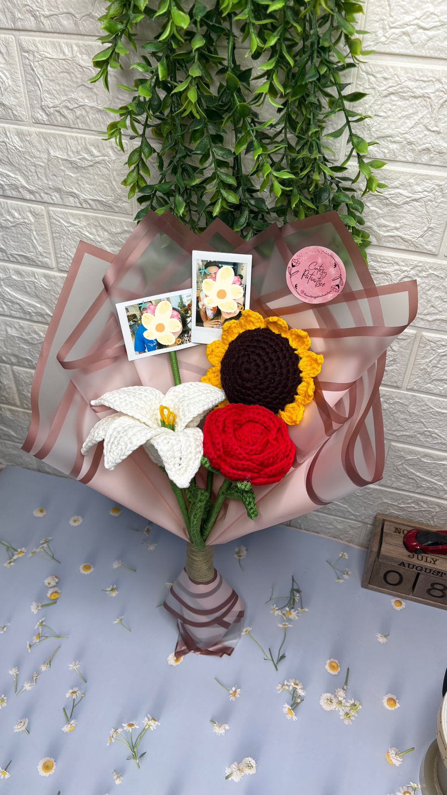 Crochet Flower Bouquet
