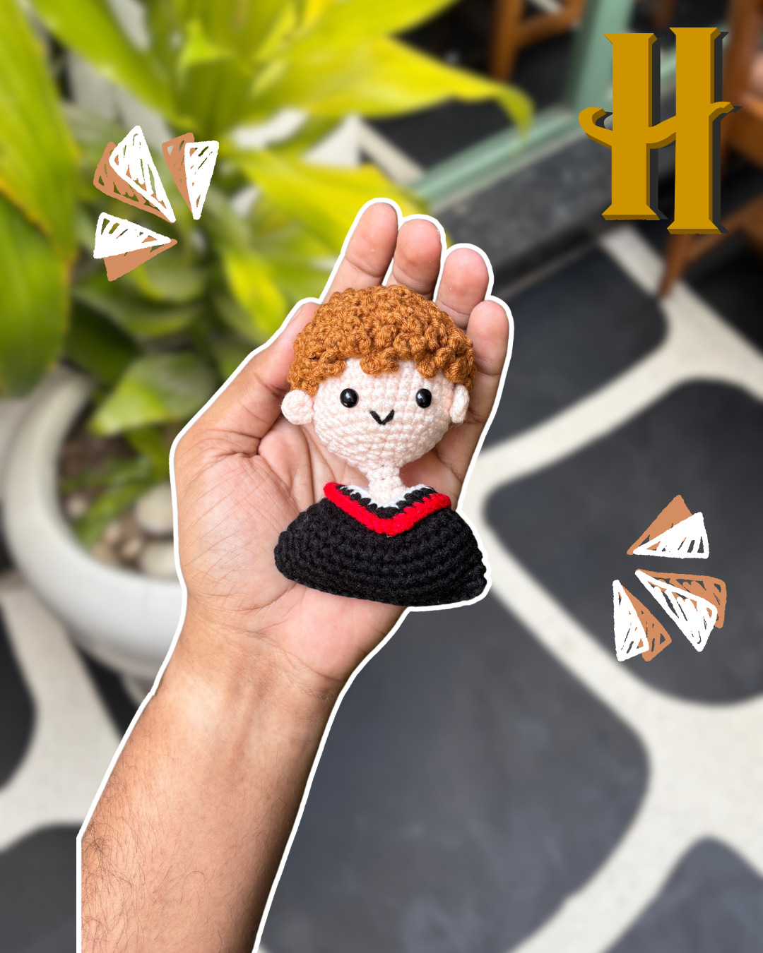 Crochet Ron Weasley (Harry Potter)