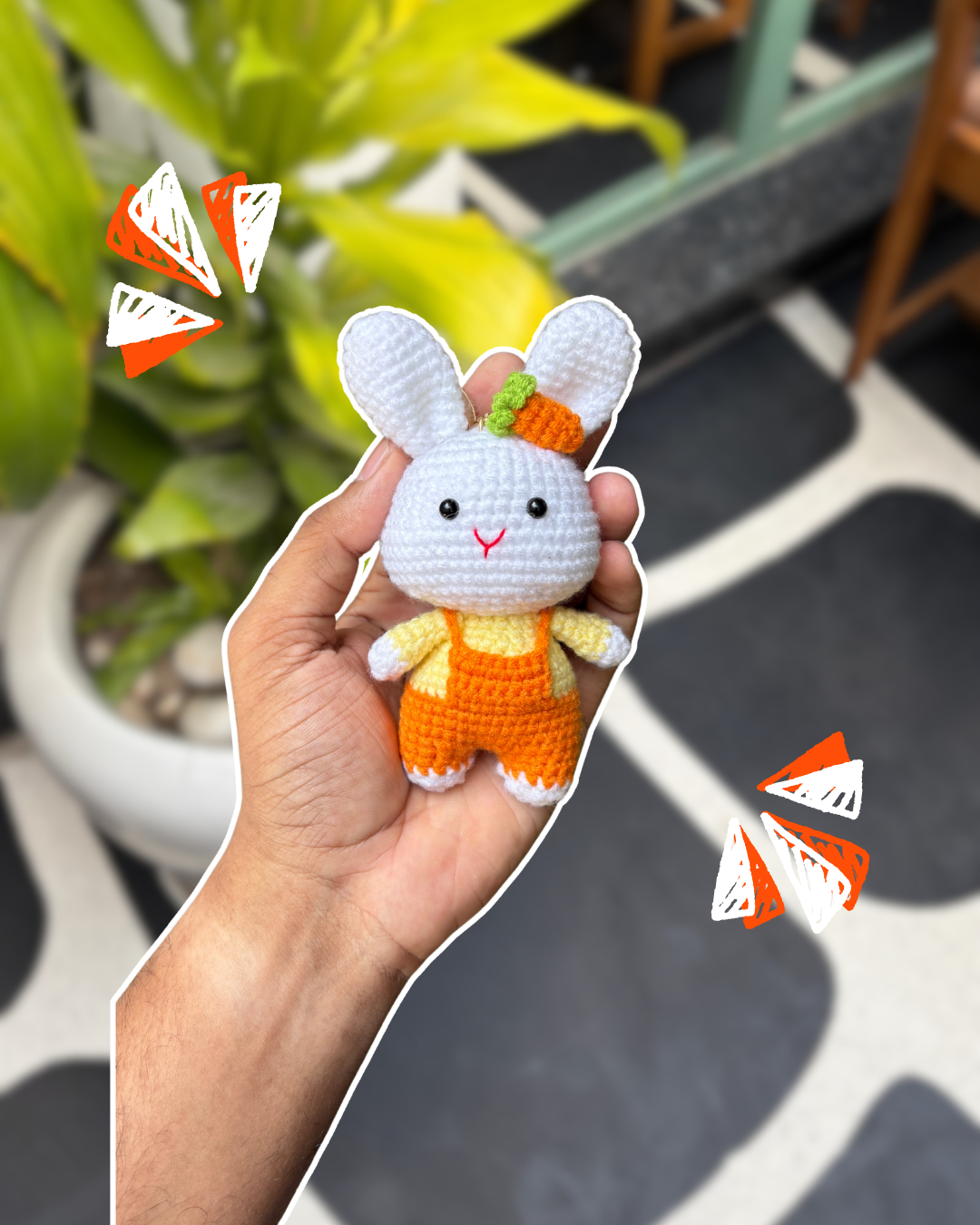 Crochet Carrot Bunny