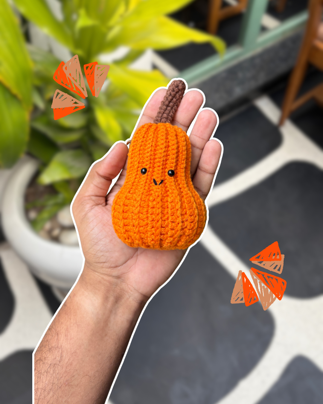 Crochet Big Pumpkin
