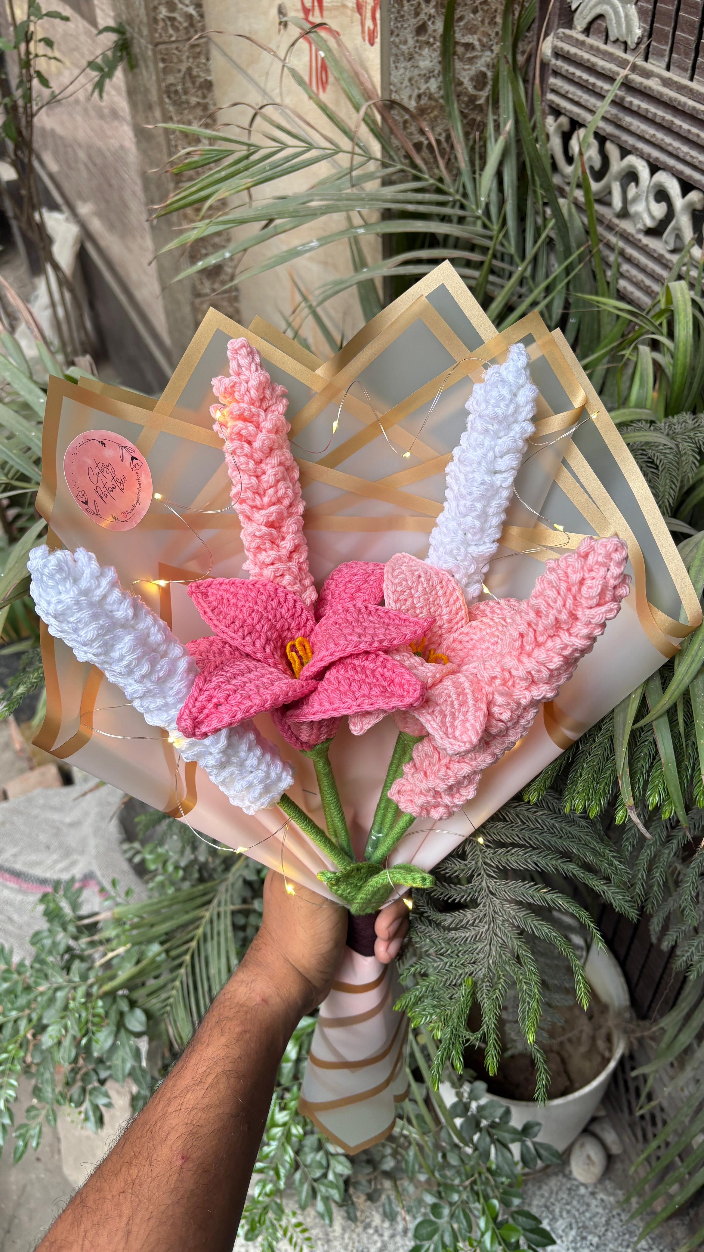 Crochet Flower Bouquet