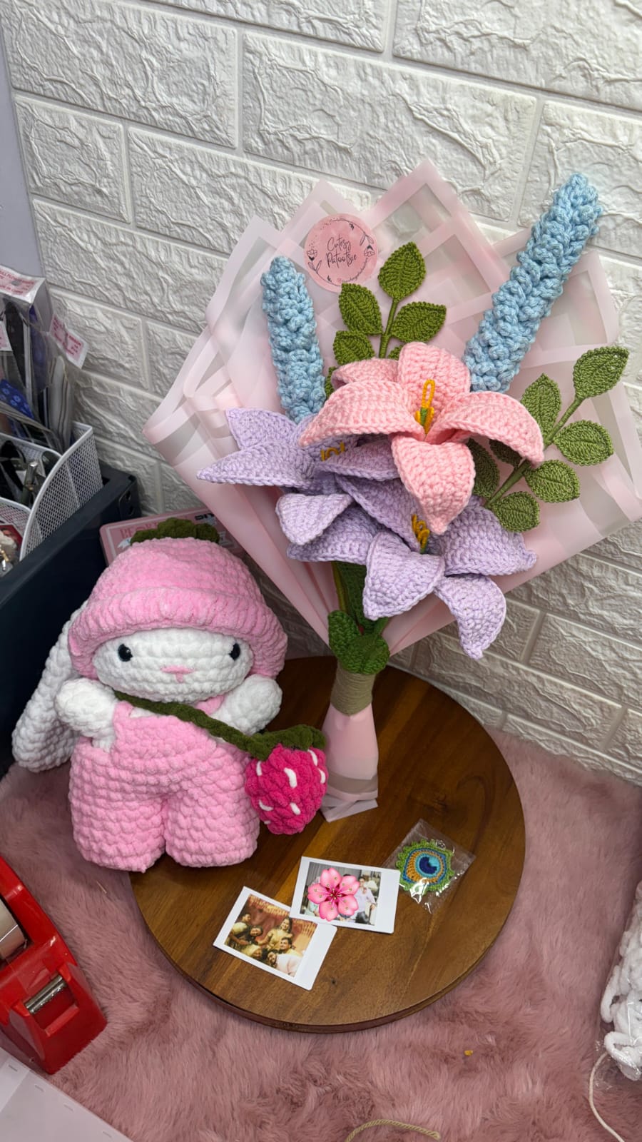 Crochet Flowers Bouquet