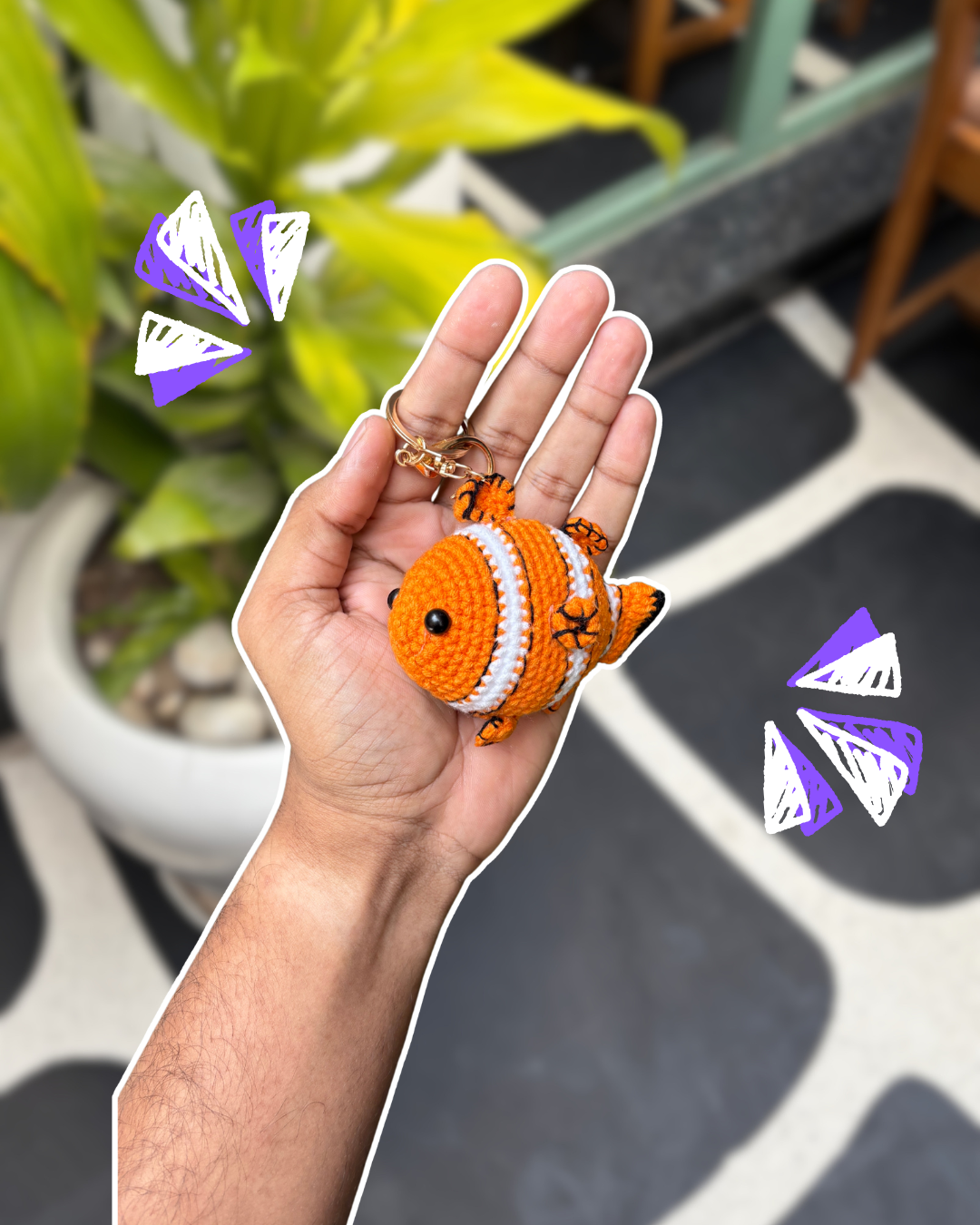 Crochet Nemo Fish