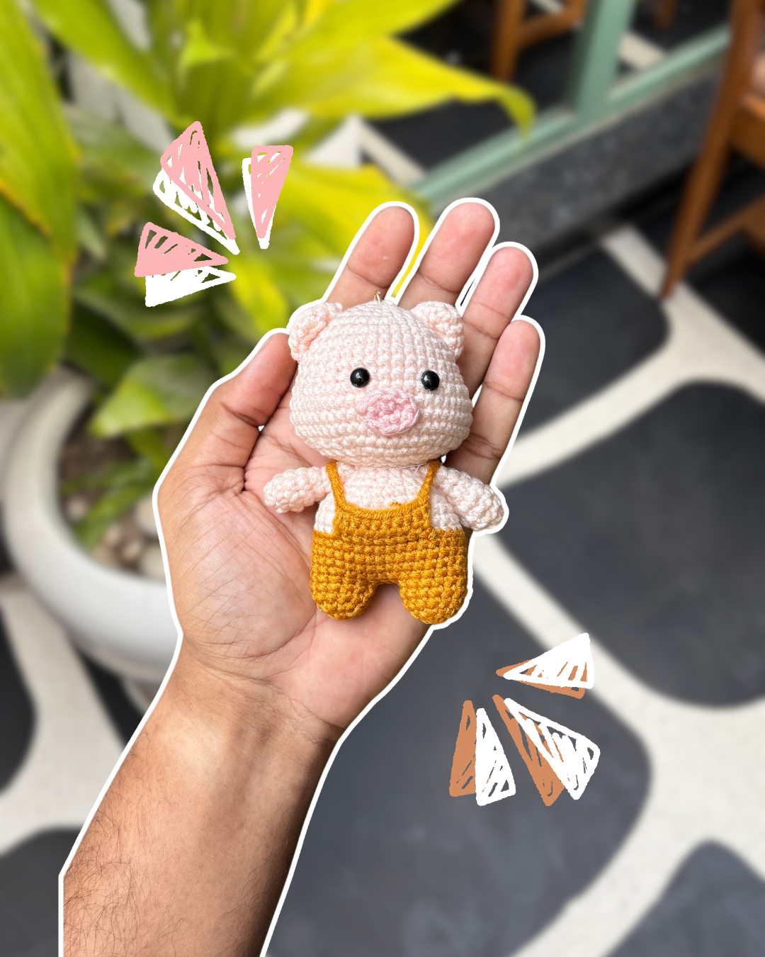 Crochet Pig (Peppa Pig)