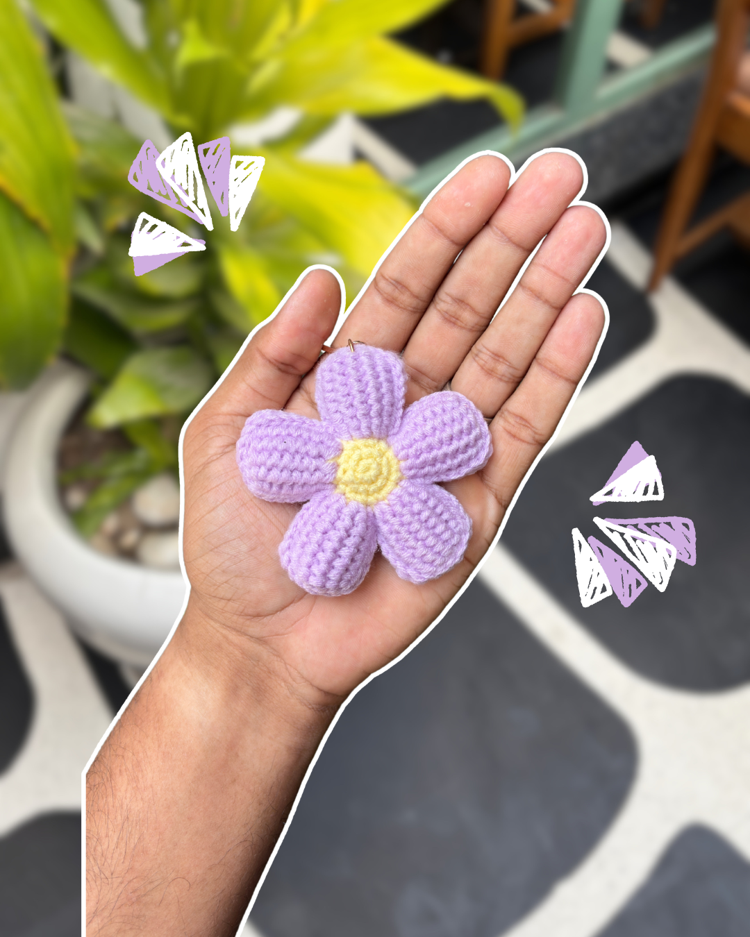 Crochet Daisy Flower