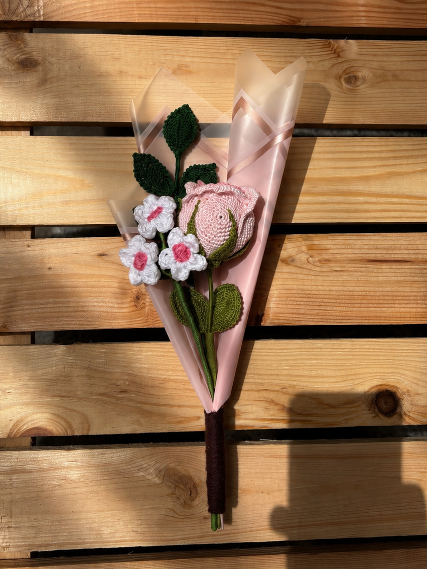 Crochet Flowers Bouquet