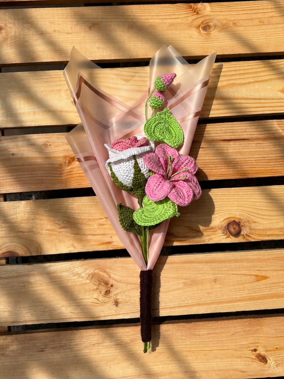 Crochet Flower Bouquet