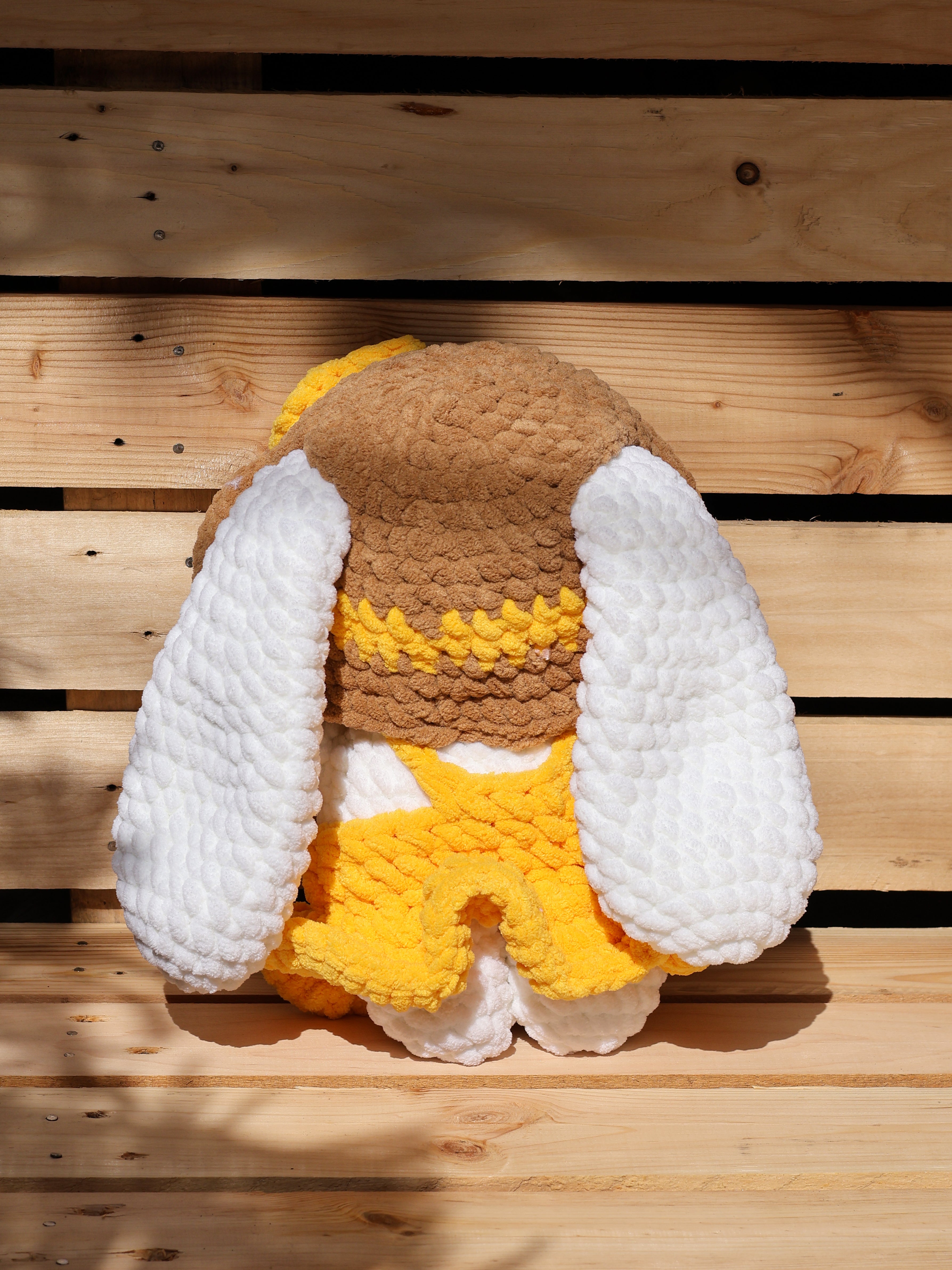 Yellow Bunny Crochet Plushie