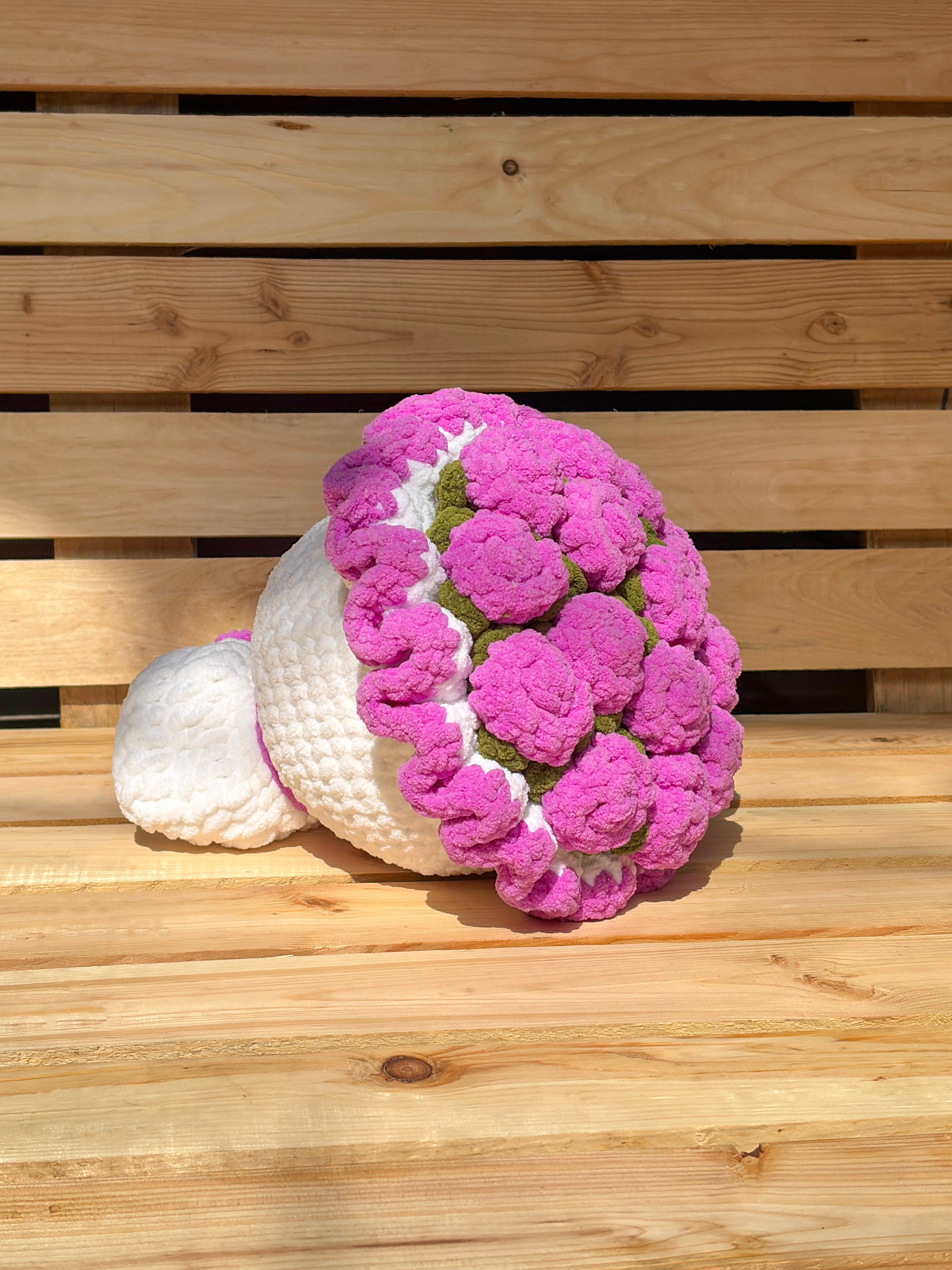 Lavender - White Crochet Blankie Bouquet