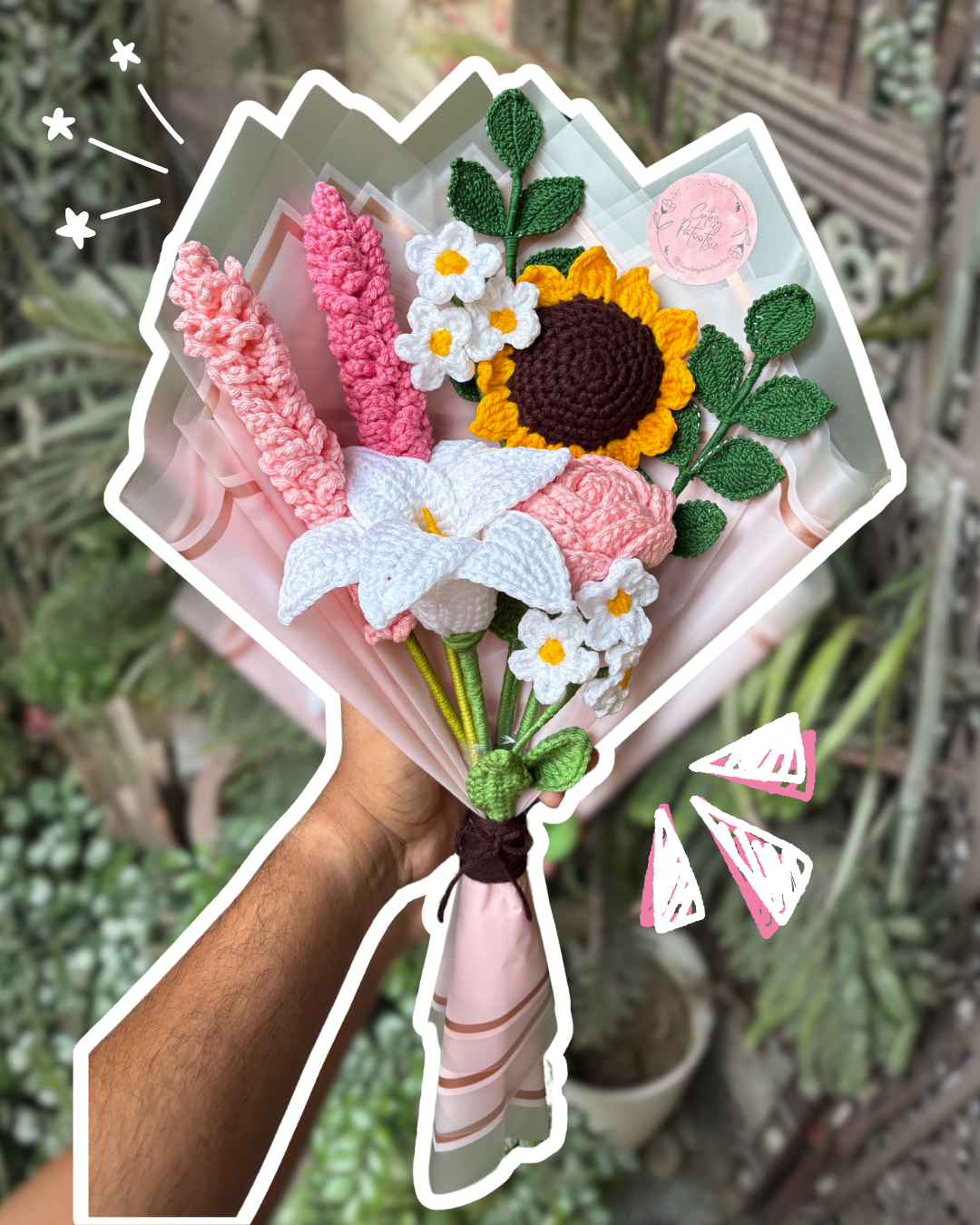 Premium Crochet Flowers Bouquet